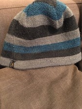 SCREAMER WINTER HAT BEANIE Grey/Blue
