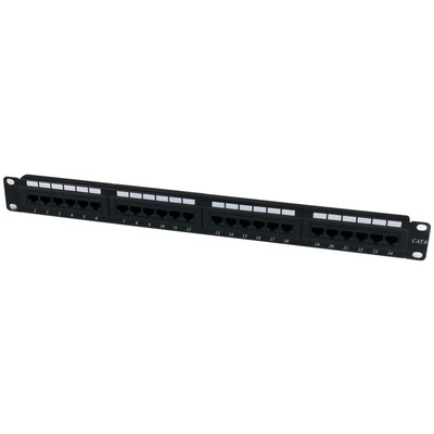 24 Port 1U Cat6 Patch Panel