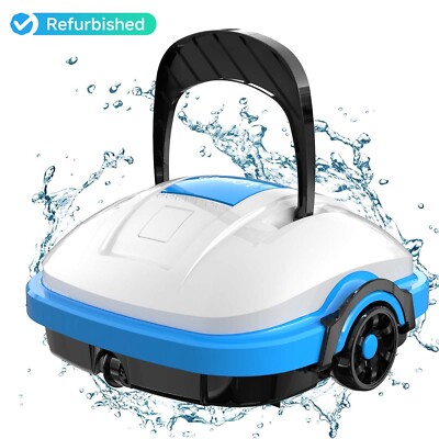 WYBOT Cordless Robotic Pool Cleaner Powerful Suction Dual-Motor