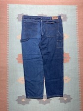 Vintage y2k super baggy jeans carpenter massive wide leg skater hip hop 44x32