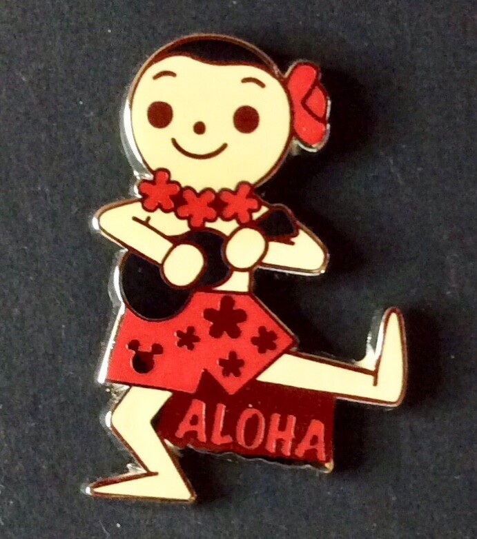 Disney’s IT’S A SMALL WORLD Aloha  PIN, Hidden Mickey , 2014
