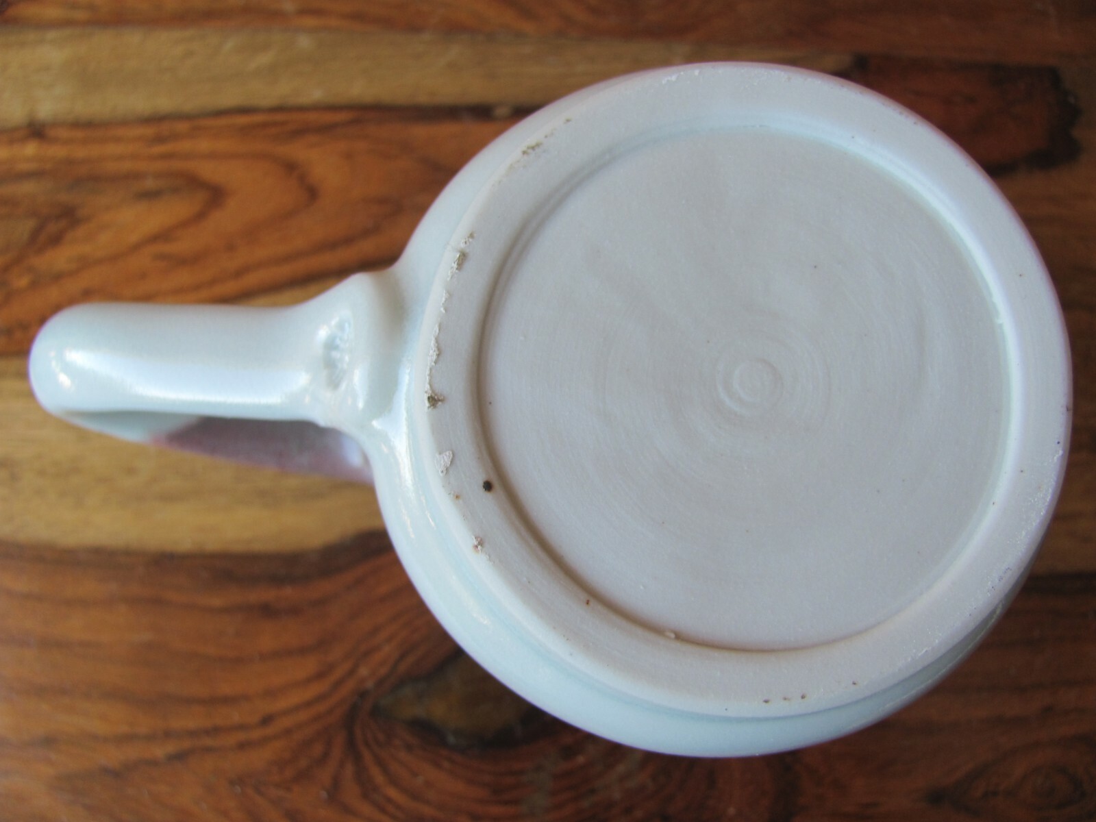 Hand Spun~Pottery~Stoneware~4" Coffee Mug~Unknown Artist image 4