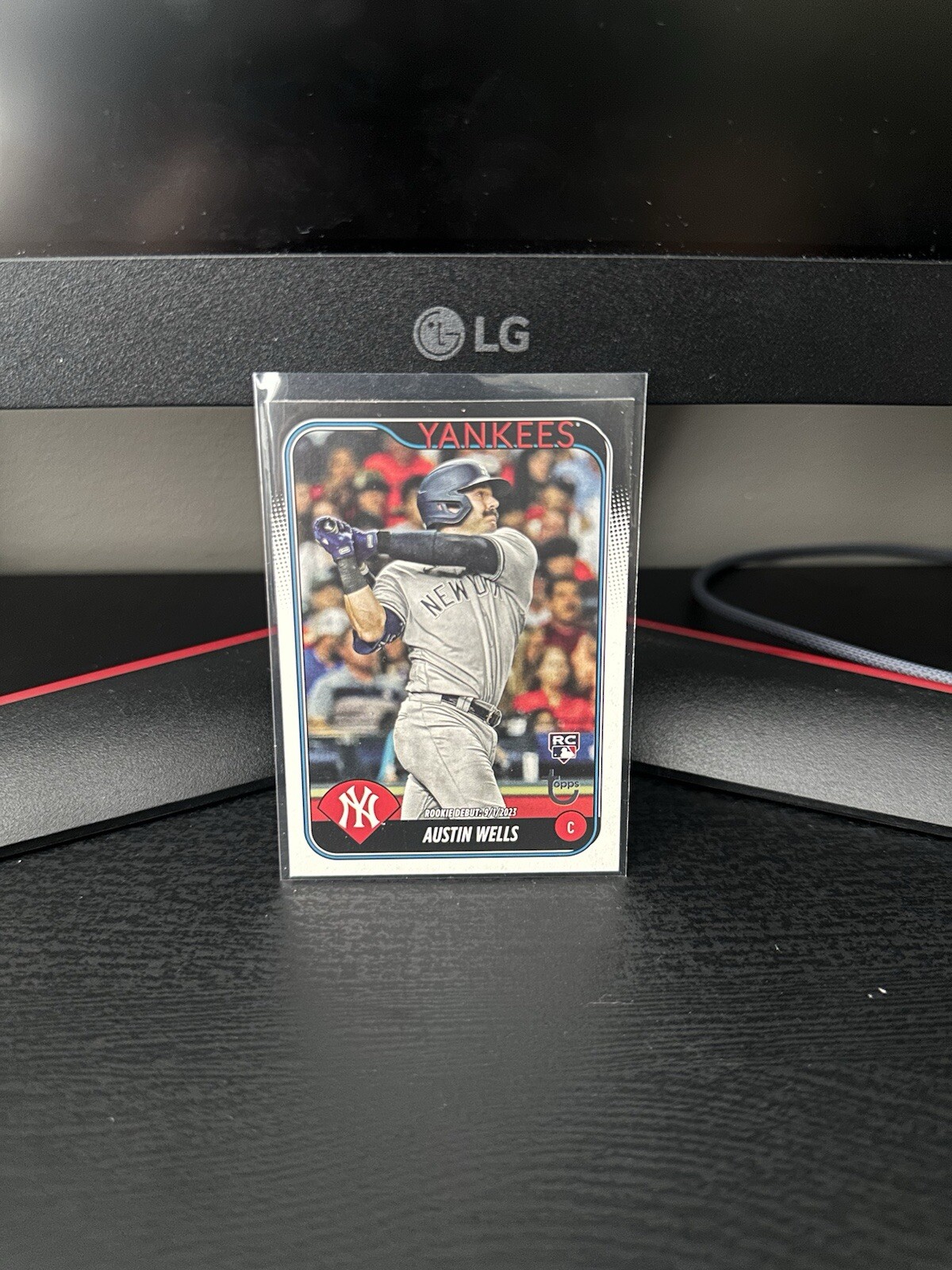 2024 Topps Update Series Rookie Debut Vintage Stock #US325 Austin Wells /99 (RC)