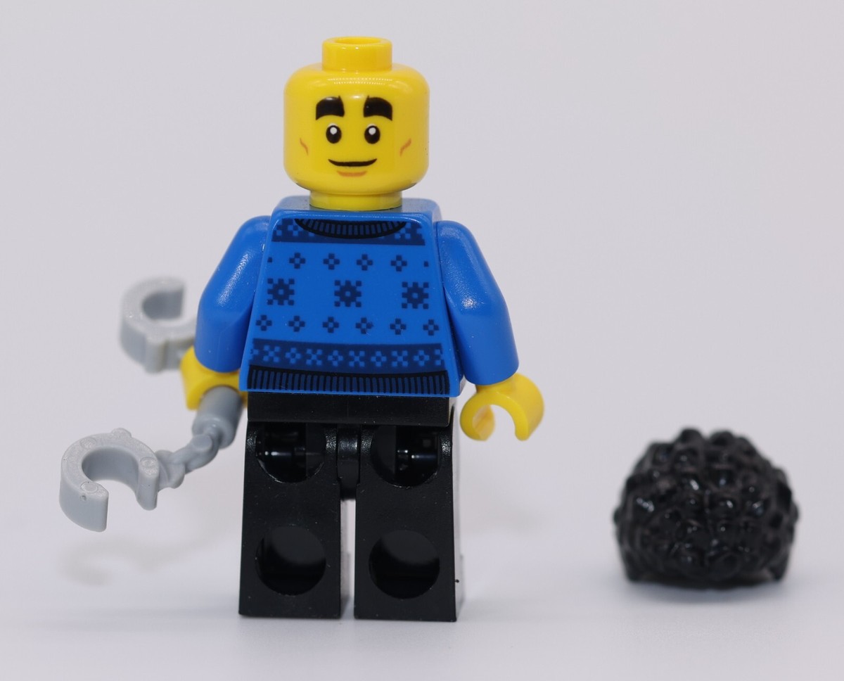 LEGO City Police Officer Duke DeTain Blue Sweater Minifigure