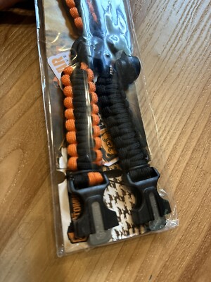 The Atomic Bear Adjustable Survival Bracelet 2 Pack Fire Starter