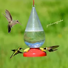 PERKY PET DEW DROP NECTAR HUMMINBIRD FEEDER 32 oz. PP273 FREE SHIPPING