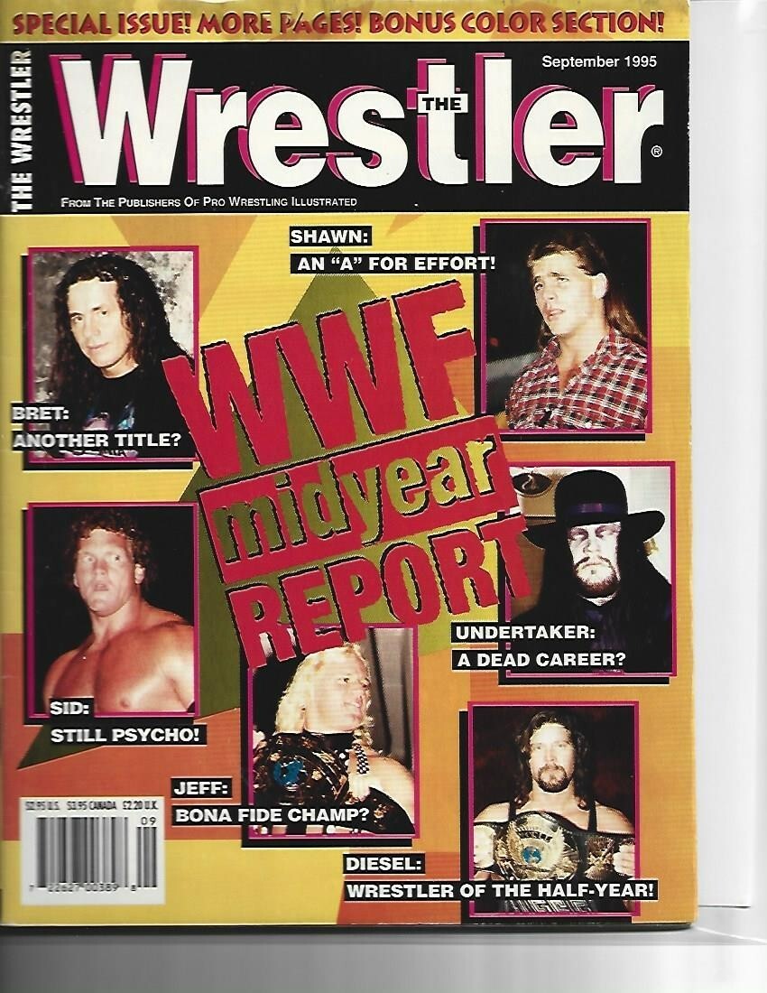 Vintage Wrestling Magazine Lot 20 Magazines Free Shipping Bagged