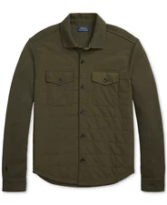 Polo Ralph Lauren Men's Hybrid Shirt Jacket - XXL - Armadillo/Windsor Color