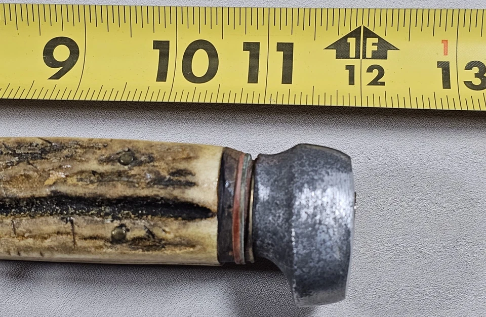 Vintage Possible EDGE BRAND 432/482 Solingen Genuine Stag Bowie Knife - Image 3 of 4