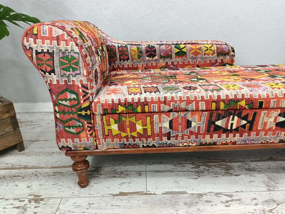 Lounging chair, Storage sofa bed, Dressing table chair, Chaise lounge sofa - Image 4 of 4