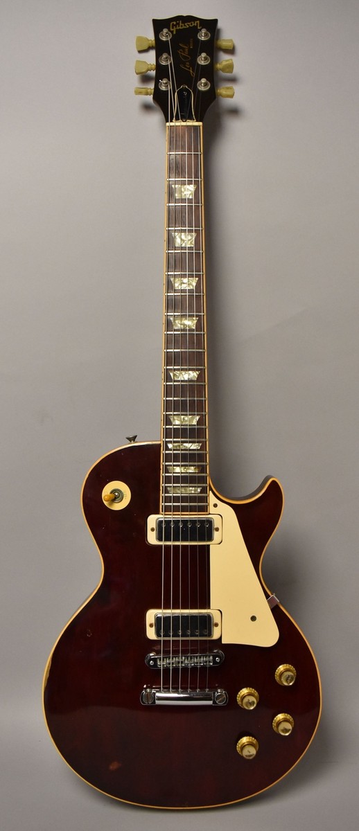 1975 Gibson Les Paul Deluxe Wine Red w/OHSC | eBay