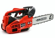 Mini motosierra de gasolina 1000 W 25,4 CC 2 tiempos mango superior motosierra de gasolina barra de 12""