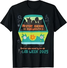 Mystery Machine Of Diagnostics, Lab Week 2025 Med Tech Tee Hoodie or T-Shirt