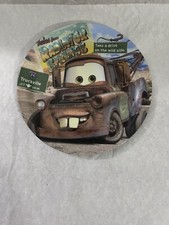 Disney PIxar Cars Tow Mater Truck ZAK Melamine Plate Radiator Springs
