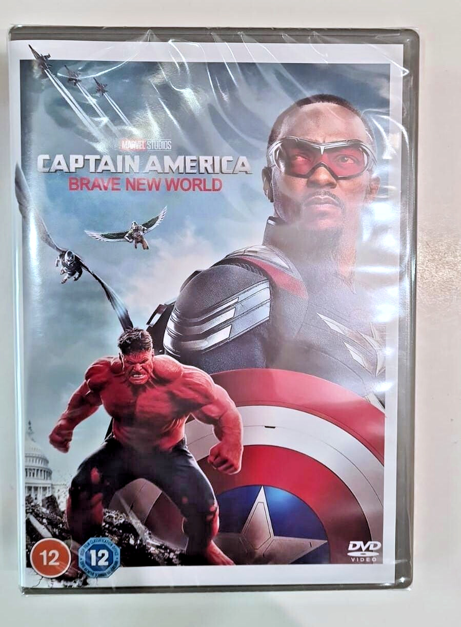 CAPTAIN AMERICA BRAVE NEW WORLD      BRAND NEW SEALED GENUINE UK DVD - Image 3