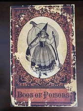 Witch Pumpkin Halloween NEW!!! Faux BOOK STORAGE BOX Display Haunted Gothic