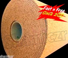 4'x1/4" CORK ROLL (BY THE FOOT) bulletin acoustic sheet baby wall board darts