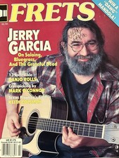 JERRY GARCIA  SIGNED MAGAZINE COVER WITH JSA AND EPPERSON COAS. - GRATEFUL DEAD