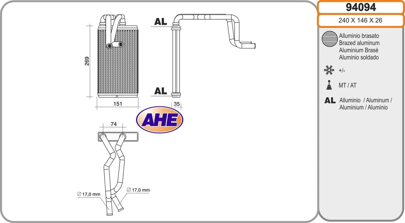 Radiateur de chauffage Peugeot 4007 pour stopper les fuites de liquide sous le tableau de bord