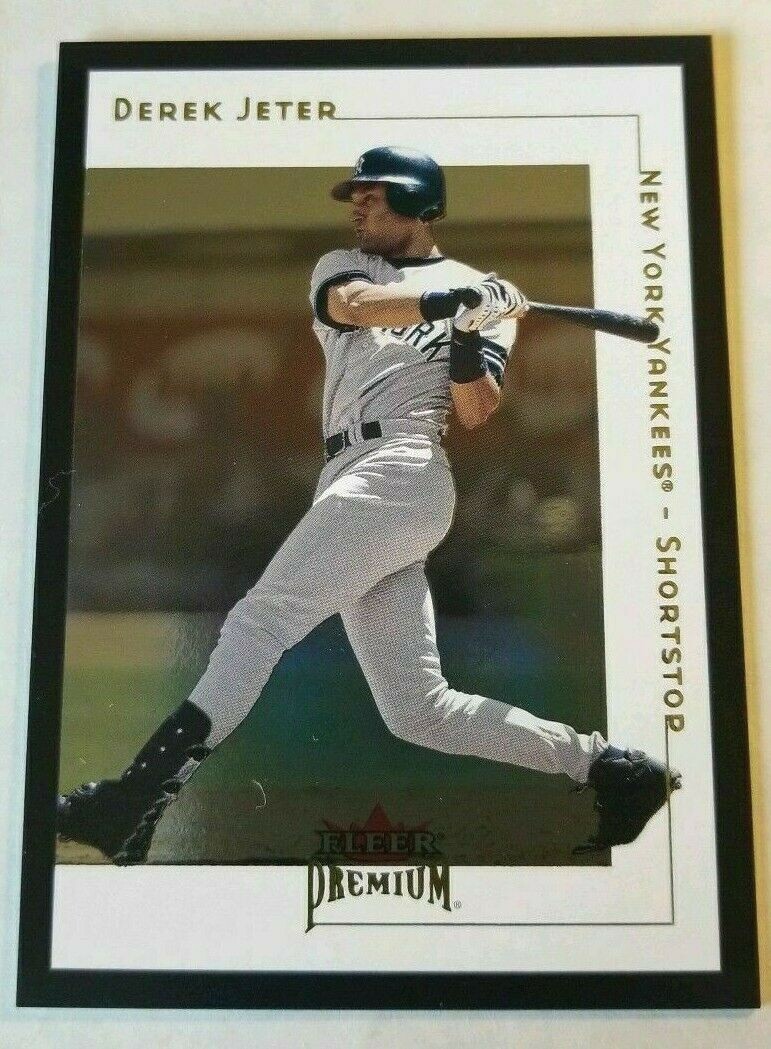 Derek Jeter 2001 Fleer Premium # 2 ~ Nice Foil !
