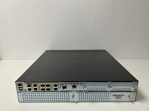 CISCO ISR4451-X-AX/K9 + NIM-1GE-CU-SFP. APPX/SECURITY/HSEC/THROUGHPUT LICENSES