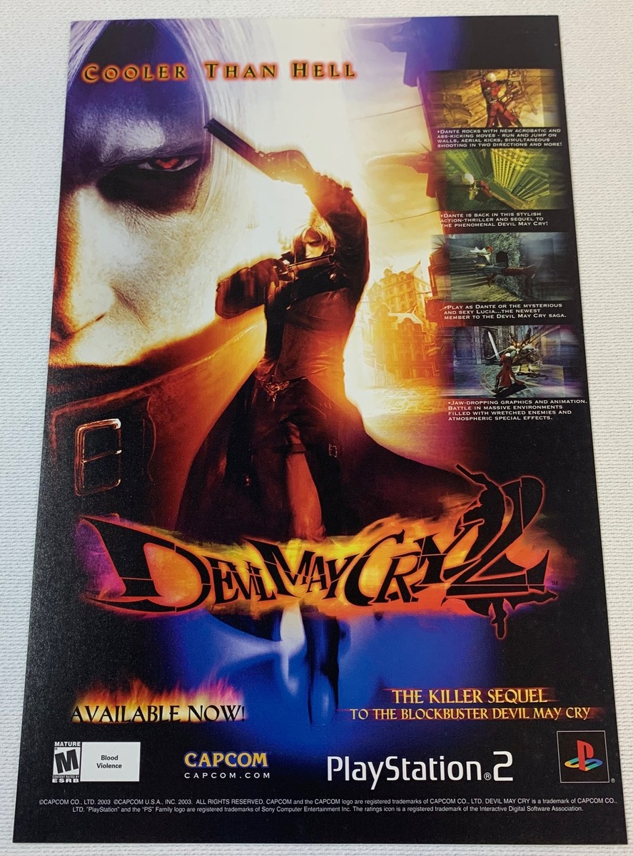 2003 video game ad page ~ DEVIL MAY CRY 2 | eBay