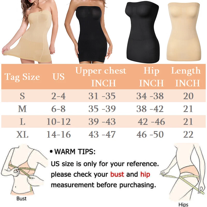 JOYSHAPER Shapewear Dress Slip for Under Dresses Half Slip Tummy