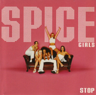 Spice Girls ''Stop'' Rare US Maxi CD Jewel Case 1998