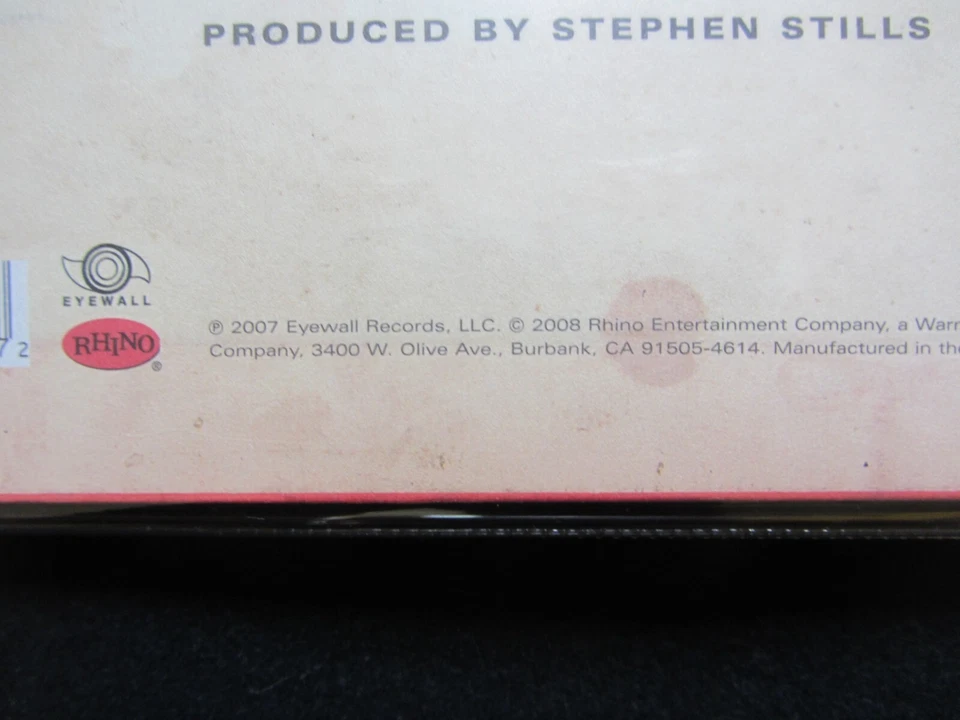 Stephen Stills 180gm LP Just roll tape (2008 Rhino) FACTORY SEALED MINT Foto 3 de 3