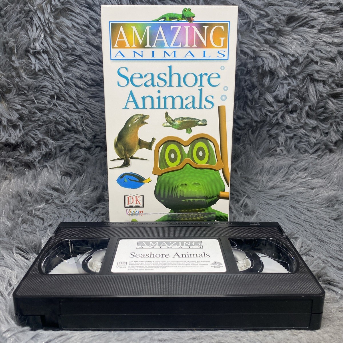 Amazing Animals: Seashore Animals VHS Tape 1998 Kids