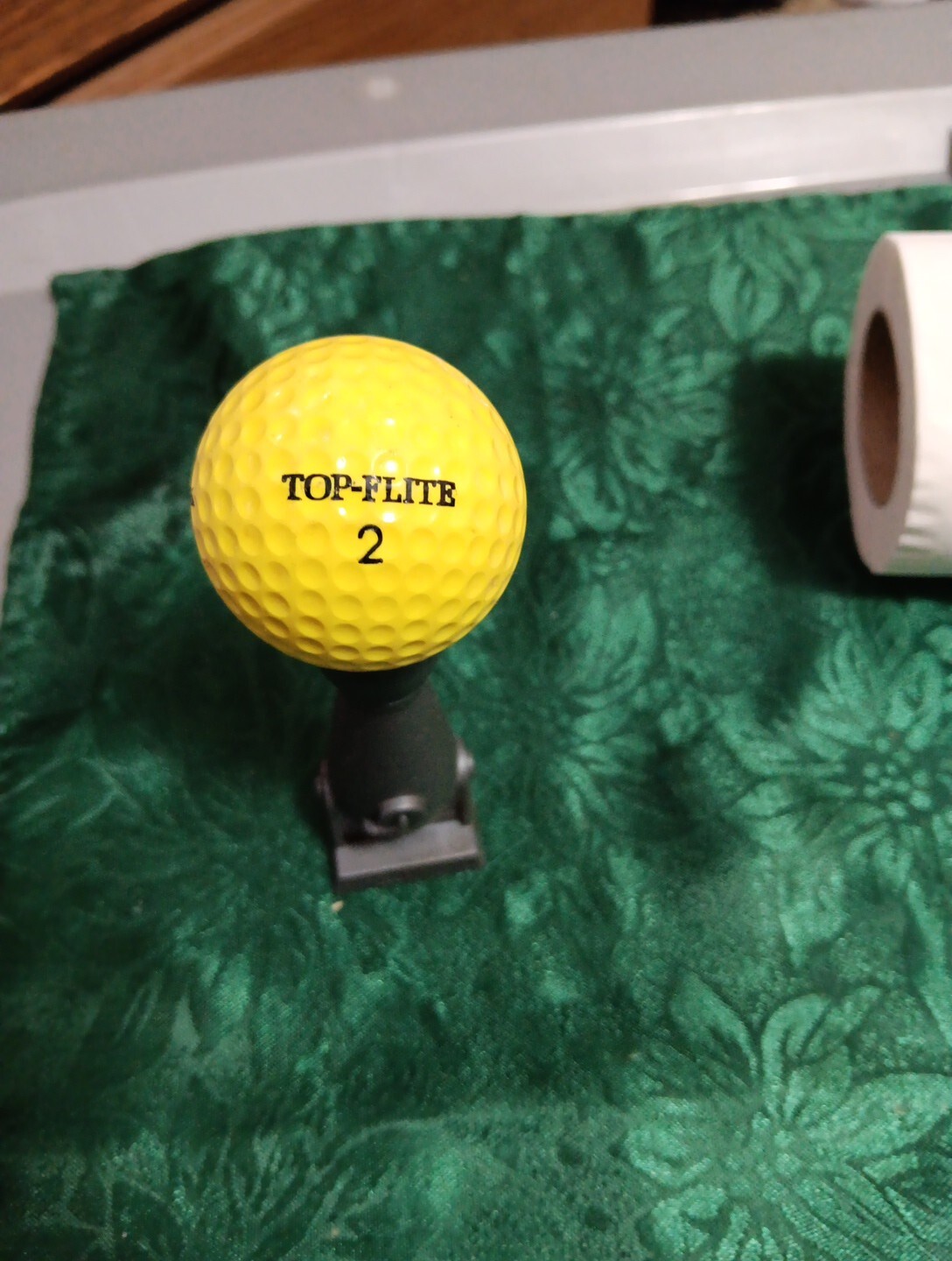 Vintage Top Flite #2 YELLOW GOLF BALL