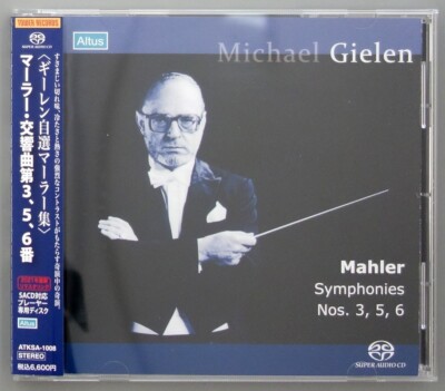 Michael Gielen Mahler Symphonies No.3 5 & 6 SACD ALTUS TOWER