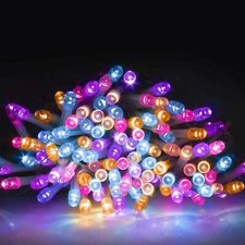 Festive Magic 50 Rainbow LED Christmas String Lights