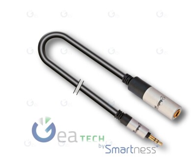 AudioDesign Pro Adapterkabel X-Pro Jack 3,5 Stereo An Socket 3,5 F Stereo 5M