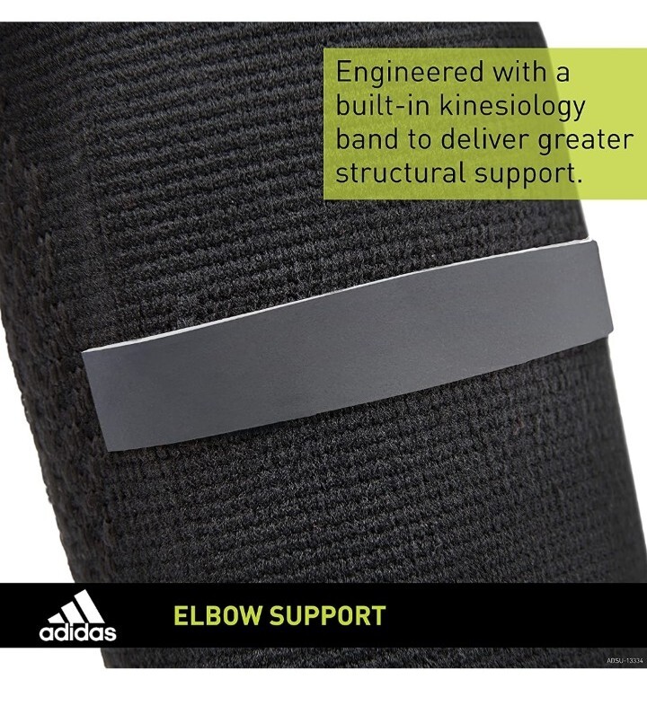 Adidas Unisex AeroReady Performance Climacool Elbow Support Sleeve