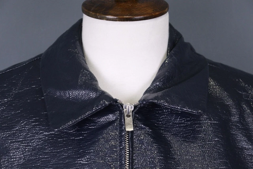 Chaqueta Claudie Pierlot Azul Diseñador Cremallera Completa Talla 38 Foto 4 de 4