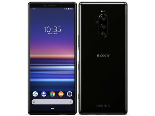 SONY XPERIA 1 ANDROID TELEFON JAPOŃSKA WERSJA ODBLOKOWANY CZARNY 802SO / SO-03L / SOV40 - Zdjęcie 2 z 12