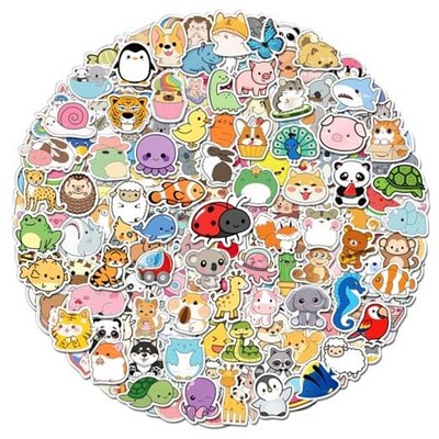 Cute Stickers for Kids, Water Bottle Stickers for Kids Waterproof, 600 ...
