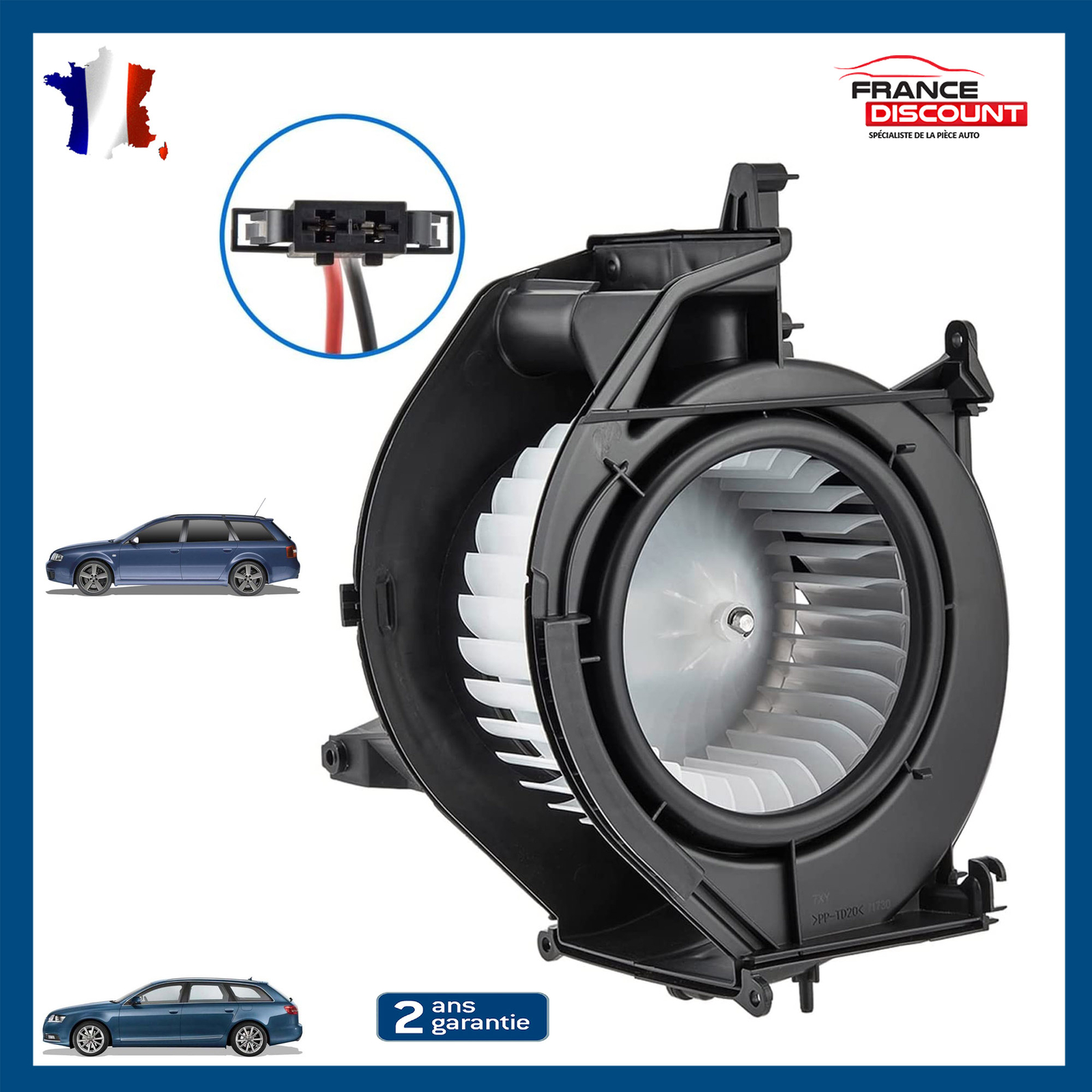 Ventilateur de chauffage 4F0820020A pour système de climatisation Audi A6 Allroad C6 4FH