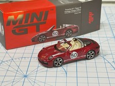 MINI GT 1/64 Porsche 911 Targa 4S Heritage Design Edition Cherry Red 461