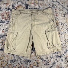 NIKE SPORTSWEAR MENS 34 Tan Ripstop Cargo Shorts 10in Baggy Y2K