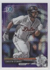 2017 Bowman Chrome Prospects Mega Box Purple Refractor Christin Stewart 11ff