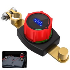 Interruttore Stacca Batteria Disconnessione per Auto Moto Camion Camper 12V 48V - Miniatura 1