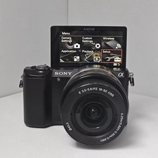 Sony Alpha a5000 Mirrorless Digital Camera with 16-50mm OSS Lens Lens Black WiFi