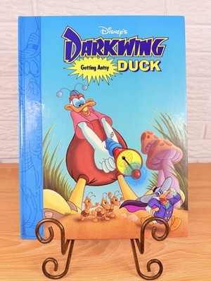 Disney's Darkwing Duck -  Getting Antsy (1992) Hardcover Vintage Cartoon Book