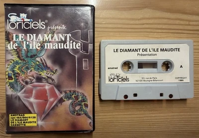 Jeu Amstrad CPC 464 Vintage Des Années 80 – MANDRAGORE – Bon état