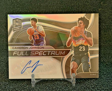 2020-21 Panini Spectra - Full Spectrum Signatures Cameron Johnson #FSS-CMJ...