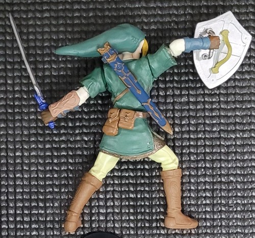 Nintendo Legend Of Zelda Twilight Princess Yujin Gashapon 4 Figures Complete set - Picture 3 of 3