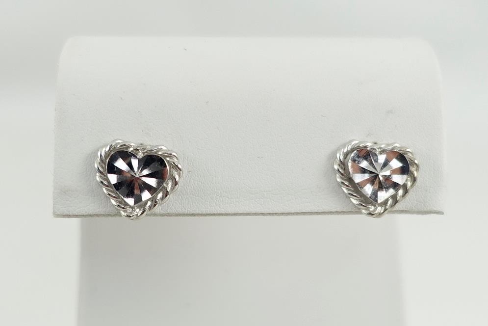 14K white gold ladies BEVERLY HILLS GOLD 3/8