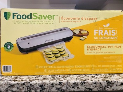 FoodSaver Bosch HMT72M450 Vacuum Sealer One-Touch Moist/Dry Automatic Bag Cutter